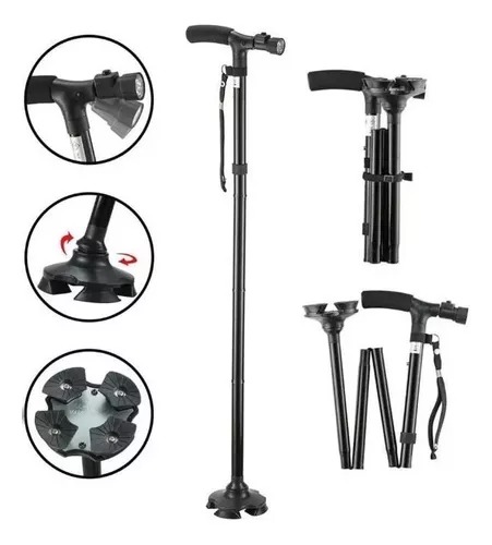 Bastón Ortopédico Retractil Plegable - Imagen 4